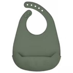 IKEA GULDVÄVARE Green Silicone Bib Conquers Mealtime Mess Green